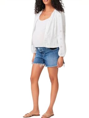 PAIGE Dylan Maternity Shorts